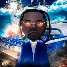 Pop smokes posthumous debut album shoot for the stars aim for the moon was released earlier this month boasting cameos from future swae lee dababy the late pop smoke wouldve had the summer on lock even if a pandemic was going on. Artstation Pop Smoke Album Cover Art Fan Made Aub Art