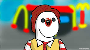 Ronald mcdonald has become more of a meme, thus why his poses are made to be more powerful, even though he is just a simple mcdonalds mascot. Ronald Mcdonald By Tmanimations On Newgrounds