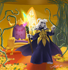 Maybe you would like to learn more about one of these? Non Canon Fanart The Dark King Asriel Dreemurr By Kathy Lu Fur Affinity Dot Net