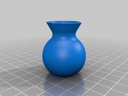 Dollhouse Flower Vase Watertight I Have Printed This Vase With Transparant Pet And It Turned Out Pretty Silvery In Spite Dollhouse Vase Vase Doll House