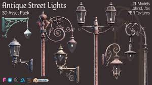 Maybe you would like to learn more about one of these? Artstation Antique Street Lights Asset Pack Resources