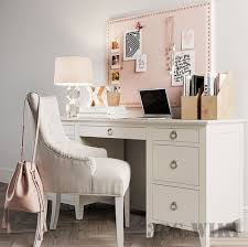 French partner's desk, restoration hardware, late 20th c., in a dry oak finish, having a long rectangular top with molded edge, over three drawers on either side, rising on fluted tapered legs, approx 32h, 79w, 36d start price: Storage Desk Download 3d Model 3ds Wiki