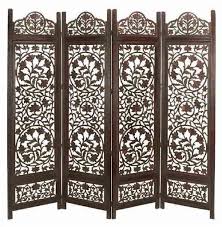 Wood Room Divider 4 Panel Hand Carved Screen Free Shipping Mainland Usa Wood Room Divider 4 Panel Room Divider Panel Room Divider