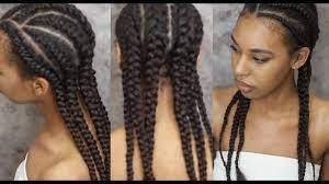 How To Braid Hair With Extensions Invisible Cornrows Youtube Braided Hairstyles Braids With Extensions Hair Extensions For Short Hair