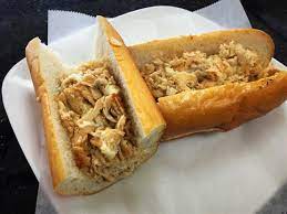 Healthy Garden Gourmet Pizza Natural Food Cafe Chicken Cheese Steak Sandwich