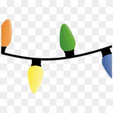 Download Christmas Half String Of Led Christmas Lights Out There Christmas Light Strand Png Clipart 1090823 Pikpng