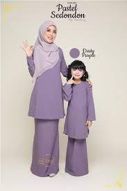 Nak pakai untuk majlis rasmi yang bertemakan songket? Kurung Pastel Sedondon Koleksi Baju Kurung Moden Facebook