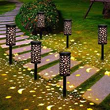 Senkt sich die dämmerung über den garten, verschwindet die ganze blumenpracht im dunkeln. Solarleuchte Garten Golwof 6 Stucke Solarlampen Fur Aussen Led Solar Gartenleuchte Solar Gartendeko Solarleuchten Wasserdicht Ip44 Wegbeleuchtung Aussenleuchte Fur Veranda Pathway Und Hof Weihnachten Amazon De Beleuchtung