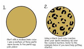 Unlike smaller rugs, the large size doesn't visually break up the floor. Leopard Print Cookie Tutorial The Sweet Adventures Of Sugar Belle