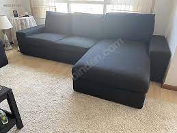 corner set ikea kivik 2 li kanepe ve uzanma koltugu kose l koltuk at sahibinden com 932841963