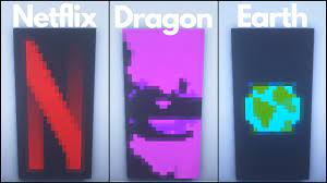 This banner shows how the right use of color and pattern technique can make a very detailed banner in minecraft. Minecraft 7 Cool Banner Designs 4 Tutorial Youtube