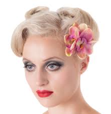 Collectif Hair Flower Darla Blue