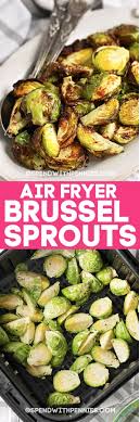 A festive side dish, or just as a snack, they can be made in just 15 minutes. Air Fryer Brussel Sprouts 3 Ingredients Spend With Pennies