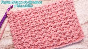 Corona de resortes a crochet; 735 Paso A Paso De Punto Nube Tejido A Ganchillo Ctejidas Crochet Y Dos Agujas