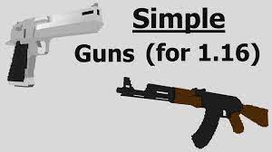 So i'm making a server, and we need guns. Simple Guns Datapack V2 0 For 1 16 1 17 Minecraft Data Pack
