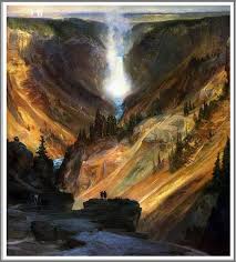 Thomas Moran 1837 1926 Yellowstone Canyon 1872 Avec Images Peinture Paysage Art Paysage Paysage