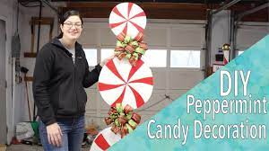 See more ideas about christmas decorations, peppermint christmas, outdoor christmas decorations. Diy Peppermint Candy Holiday Decoration Youtube