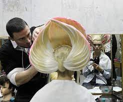 8 Outrageous Hairstyles All For Charity Hair Shows Alternative Hair Hair Art Photography