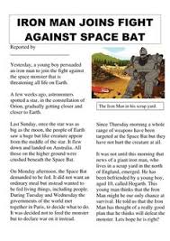 Image Result For Ted Hughes Iron Man News Paper Report Samples Iron Man Ted Hughes Iron Man Talk 4 Writing