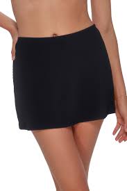 Swim Systems Black Bree Mini Skirt Cover-Up S / Black / C822