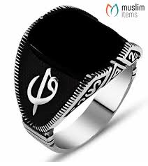 Muslimitems 925 Silver Elif Vav Model Ring With Onyx Stone Sku Tshn 102000493 Hijab Hijabfashion Islamic Antiques Hijabstore Gumus Yuzuk Gumus Yuzuk