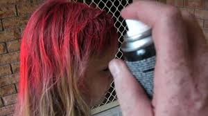 High beams intense temporary hair color spray. Found Some Old Cans Of Coloured Hair Spray Youtube
