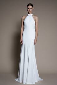 High Neck Wedding Dresses 46 Elegant Options For Every Style Halter Top Wedding Dress Halter Wedding Dress Wedding Dress Halter Neck