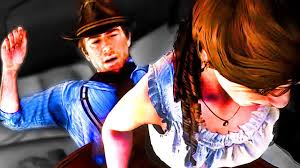 Fun coloring pages, color posters Red Dead Redemption 2 S Hot Coffee Mod Lets Arthur Enjoy A Reverse Cowgirl Vg247