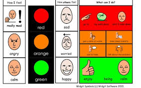 Traffic Light Emotions Widgit Kids Coping Skills Traffic Light Mindfulness For Kids