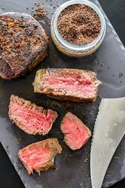Add oil and wait about 1 minute. Perfect Pan Seared Rib Eye Filets Baker By Nature