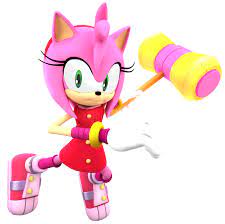 Sonic Boom New Amy Render By Nibrocrock On Deviantart Sonic Sonic Boom Sonic Boom Amy