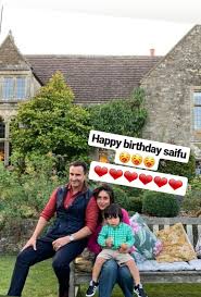 Photo Alert Saif Ali Khan Celebrates His 49th Birthday With Kareena Kapoor Khan And Taimur Ali Khan In London Bollywood News Bollywood Hungama