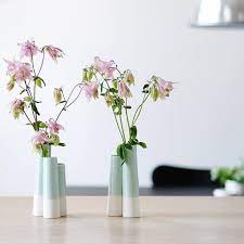 Soliflore En Porcelaine Ditter Fischer Vase En Porcelaine Poterie Porcelaine