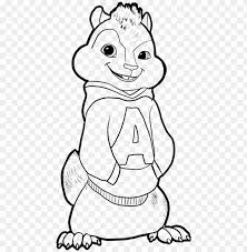 Find & download free graphic resources for chipmunk. Chipmunk Drawing Alvin Alvin The Chipmunk Coloring Pages Png Image With Transparent Background Toppng