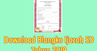 Check spelling or type a new query. Cara Pengisian Blangko Ijazah Sd Kurikulum 2013 Tahun Pelajaran 2019 2020 Sanjayaops