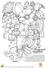 Livraison express sous 24h en france métropolitaine de grandes possibilités avec mes bouquets de fleurs séchées… place à l'inspiration, à la couleur, et au jeu de textures. Coloriage Bouquet De Fleurs