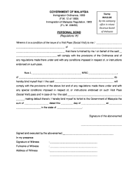 The term commonly refers to any form of financial instrument, but its legal definition varies by jurisdiction. Personal Bond Stamping Fill Online Printable Fillable Blank Pdffiller