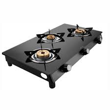 The cost of a 3 burner gas stove varies by the different parameters. Preethi Sparkle Power Duo Glass Top Gas Stove 3 Burner
