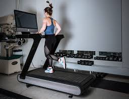 It is designed similar to a woodway treadmill with rubber slats that run horizontally. Peloton Releases A Treadmill For People Who Hate Treadmills