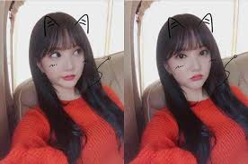 Gfriend group member eunha korean name finger hearts 100 page 6 x 9 blank lined notebook kpop merch journal book for buddy fandom . Eunha Jung Eunbi Instagram Update She Gonna Kille Me Cause Of Her Beauty ì€í•˜ Amino