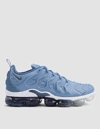Black And White Vapormax Plus Nike Air Vapormax Plus Sneaker In Work Blue Black Nike Shoes Nike Blue Sneakers Blue Sneakers