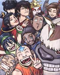 Avatar Group Selfie Avatar Airbender Avatar Legend Of Aang Avatar Characters