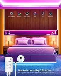 70 Ft Led Lights With Remote App Control Sound Responsive Luces Led Strip Lights Smd 5050 Rg Strip Lighting Led Strip Lighting Led Lights