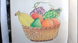 Maybe you would like to learn more about one of these? How To Draw Fruits Basket Still Life Step By Step Fruits Busket Drawing Youtube