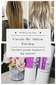 This toning shampoo comprises of high violet pigments that remove any unwanted yellow tones to create lusher and shinier silver and ash tones in the hair. Considered By Many The Best Purple Shampoo Fanola No Yellow Cancels Yellow Tones On Platinum And Purple Shampoo Best Purple Shampoo Shampoo For Bleached Hair