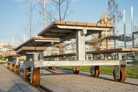 Your sure to find the perfect commercial concrete table to suit all your needs and offered at great prices! Castellini Esplanade Picnic Tables American Galvanizers Association