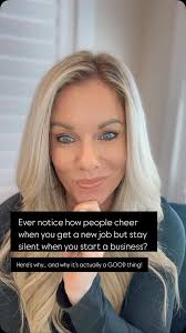 Let’s talk about it. When you announce a new job, people celebrate. But  when you start a business—especially in network marketing—suddenly, it’s  crickets. Why?, Because when you take the safe path, ...