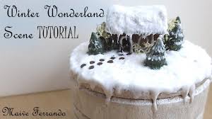 Winter sport scene christmas festival and fair vector. Polymer Clay Winter Wonderland Christmas Scene Box Mixed Media Tutorial Polymer Clay Christmas Clay Christmas Clay