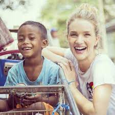 It's a new experience, so you're kind of like, well, let's see how this goes. Rosie Huntington Whiteley Von Kambodscha Beruhrt Gala De