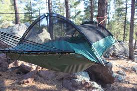 Proprietary spreader bar and arch pole system keeps the hammock flat and more taut . Lawson Blue Ridge Camping Hammock Review The Ultimate Hang